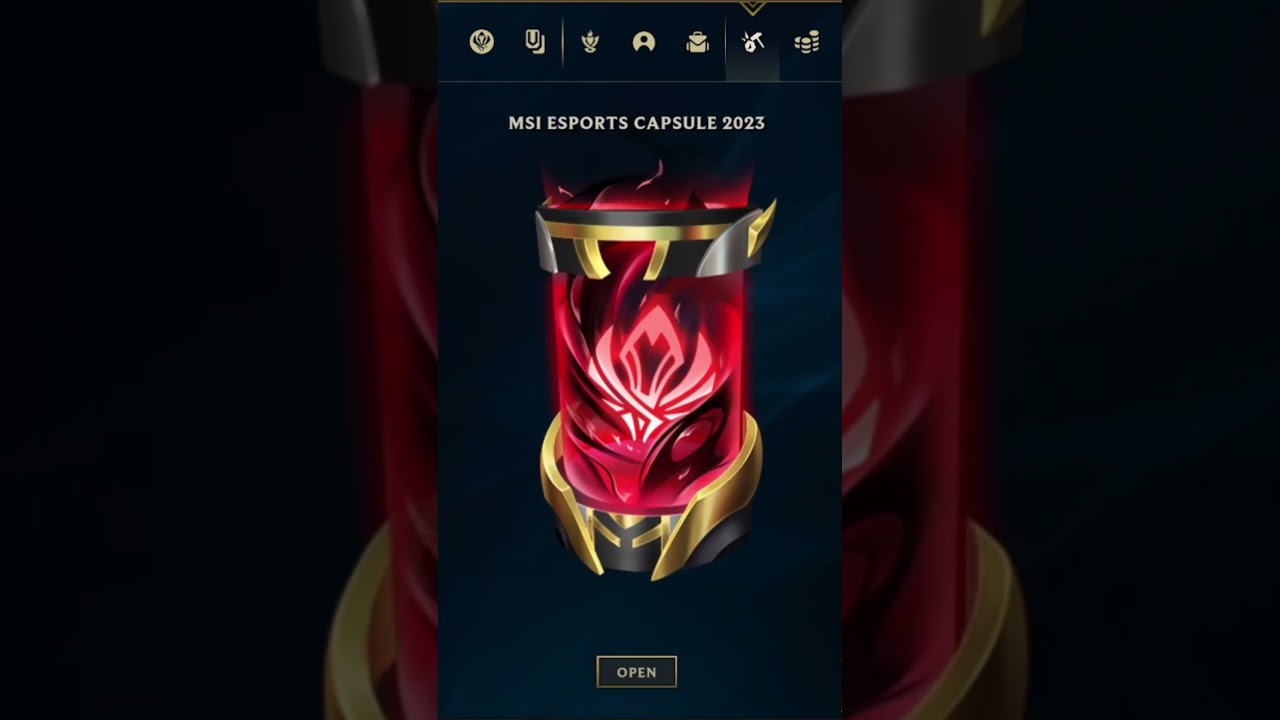 MSI Esport Capsules 2023 - What's in the capsule? - [League of Legends]
