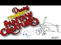 Sketches of Tyrannoch's fantasy creatures for #fantasyindiesaugust #wip #booktube #authortube