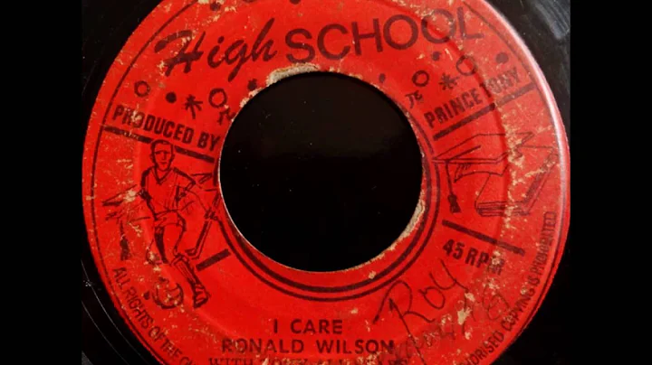Roland Wilson With Tony All Stars - I Care - 7" Hi...