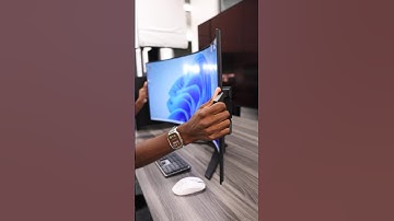 The BENDABLE Ultrawide Monitor 👀