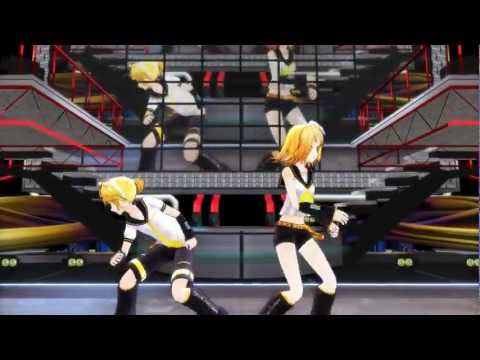 [MMD]パンダヒーロー[Rin & Len]