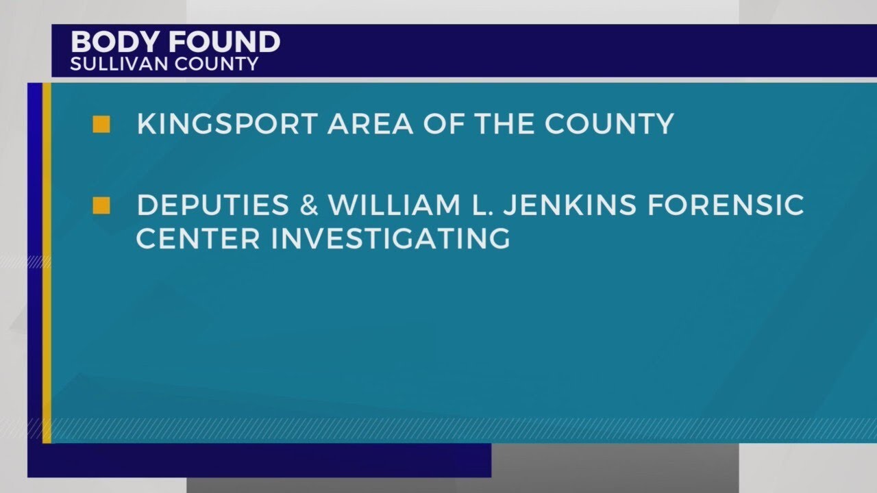 SCSO: Human remains found on property in Kingsport - YouTube