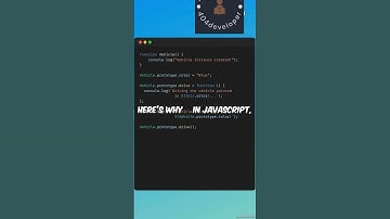 Understanding JavaScript Prototypes in 60 Seconds! 🚀 #coding #nodejs #javascriptdev #webdevelopment