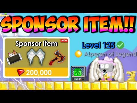 Comment faire pour obtenir votre commanditaire article !! * Facile * (Alperen Ax) | GrowTopia