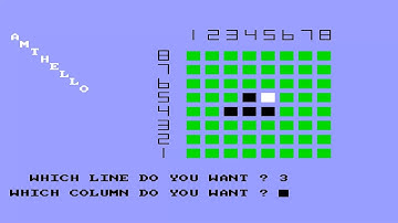 AMSTRAD CPC AMTHELLO FROM ACU Anthology Volume 1 UK 1986 Amstrad Computer User Original COMPILATION