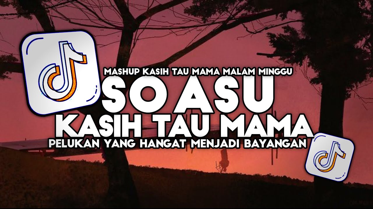 DJ SO ASU NAYKILLA X KASIH TAU MAMA MALAM MINGGU MASHUP VIRAL SLOW REMIX TIKTOK TERBARU 2025