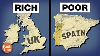 How Europe can be insanely rich, but still poor…