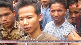 Suara Kampus TV | Mahasiswa Serang Pos Satpam Kampus IAIN Imam Bonjol Padang