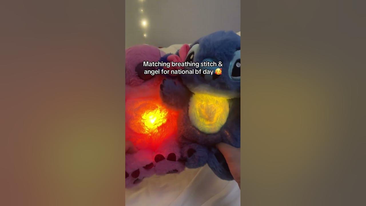 Matching breathing stitch & angel for national bfs day 😍 YouTube