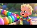 Learning Colors at Easter 🐣🌈 Fun Color Song for Kids | Easter Preschool Learning Rhyme