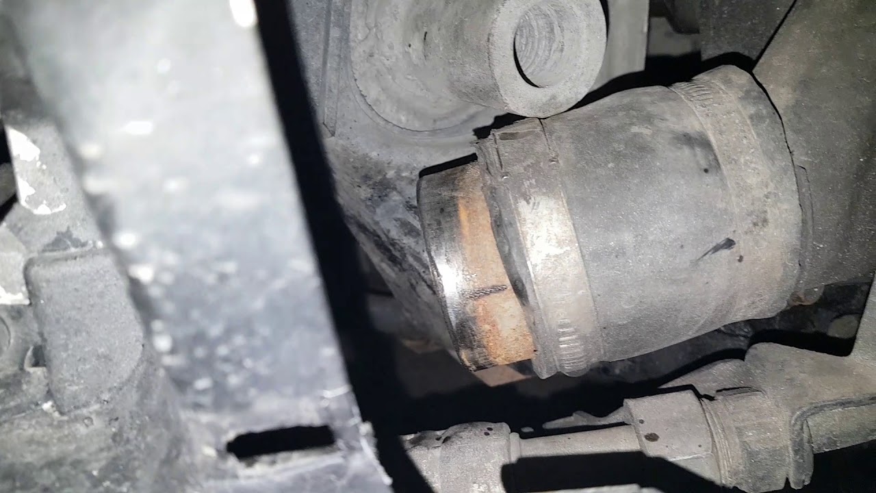 Лопнул патрубок интеркулера А6 С5 - YouTube