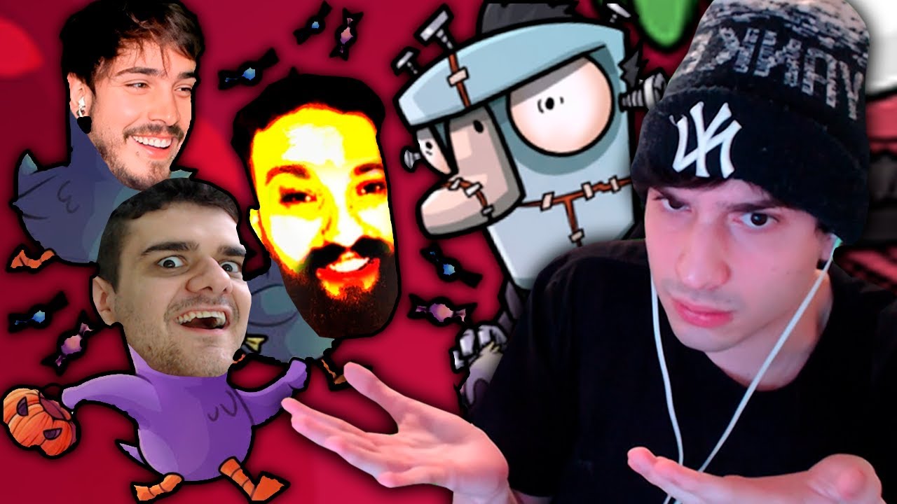 JOGANDO O EVENTO DE HALLOWEEN DO GOOSE GOOSE DUCK COM OS GURI (OS GURI DERAM MUITO RAGE!)