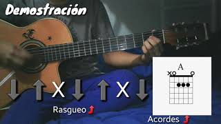 Cómo tocar Mi Medicina de CNCO en guitarra