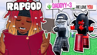 Download Lagu 1 HOUR OF Rizzing Up E-GIRLS With BARS.. (RAPPING ON ROBLOX VOICE CHAT) MP3