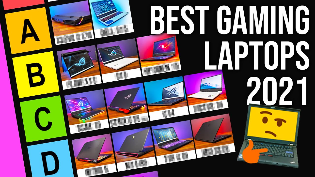 เกม notebook  2022  Ranking ALL 34 Gaming Laptops I Tested In 2021!