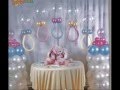 DECORACION CON GLOBOS PARA BABY SHOWER 1