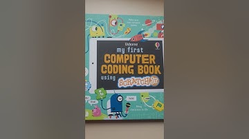 Usborne My first Computer Coding Book using Scratch.