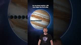 What If Earth Was the Size of Jupiter? #Shorts