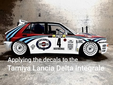 Tamiya Lancia Delta Integrale イエローボディ Tamiya Rc Lancia Delta Integrale / Tamiya USA