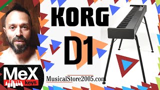 Korg D1 by MeX @musicalstore2005 (Subtitles)