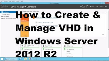 How to Create & Mount Virtual Hard Disk in Windows Server 2012 R2