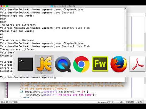 Chapter 9: Command Line Arguments