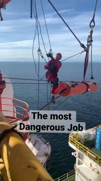 Offshore Rope Access Worker