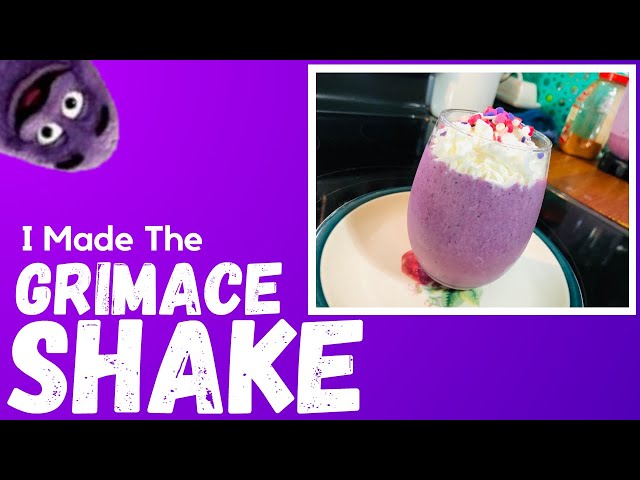 Grimace Shake Recipe - Everyday Shortcuts
