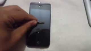 Apple Iphone 4 screen Scratch Test