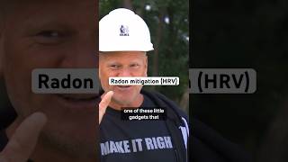 Radostat works with your HRV to reduce radon levels in the house #contractor