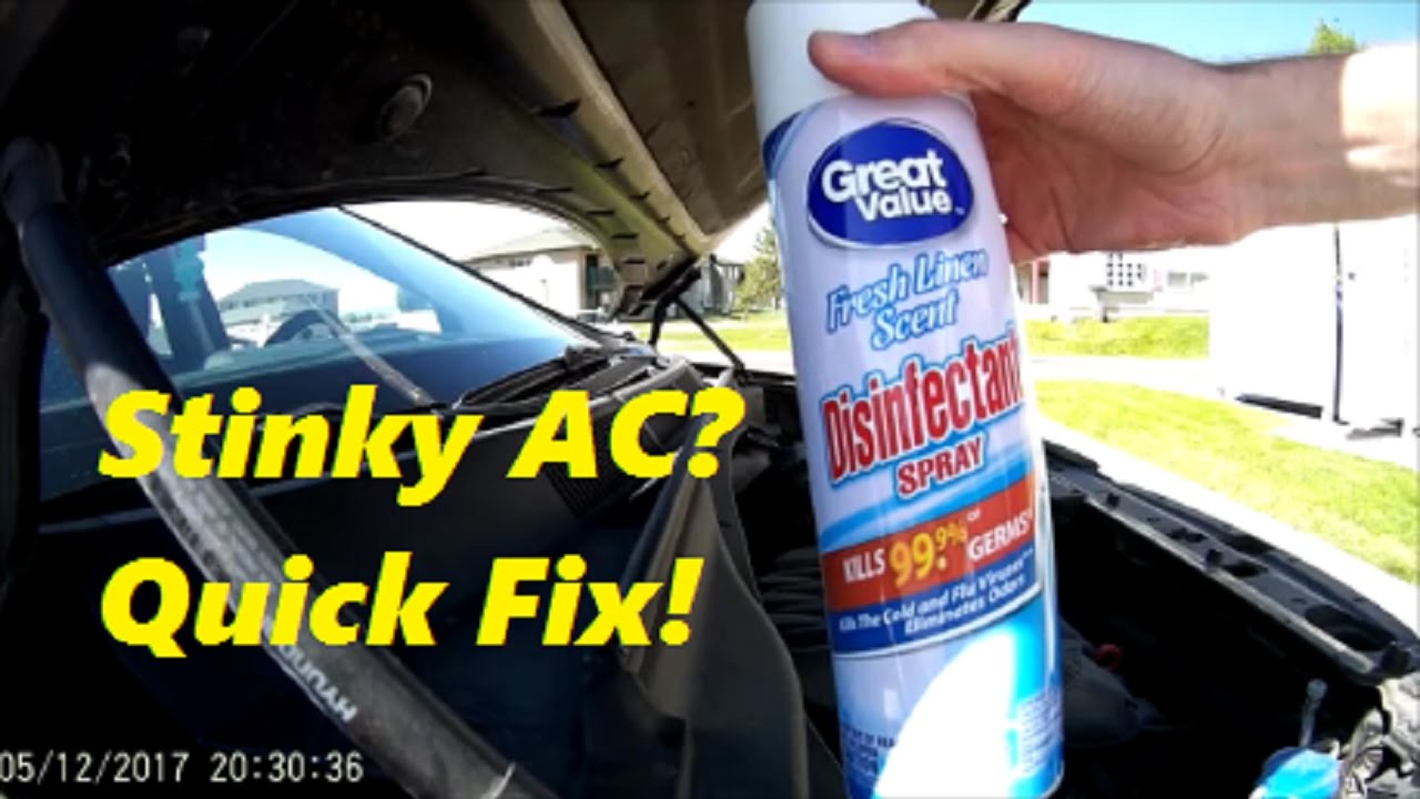 Stinky AC Quick Fix YouTube Stinky AC Quick Fix YouTube