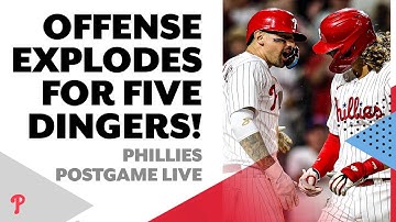 The Phillies continue their unreal August with FIVE homers in 12-7 win over Angels | Phillies PGL