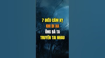 7 Điều cấm kỵ ông bà ta truyền tai nhau khi đi xa.