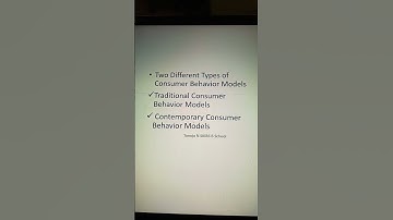 Consumentengedrag #Traditionele en hedendaagse modellen #Economisch model @management7757