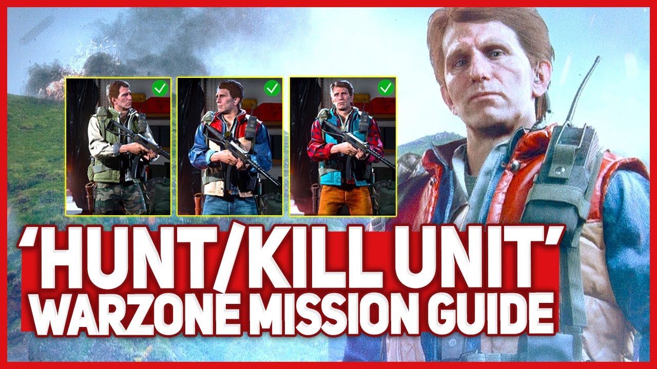 'Hunt / Kill Unit' Operator Mission Guide for Baker in Warzone!