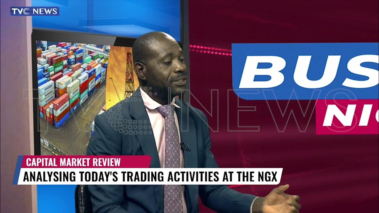 TVC News Market Editor, Effion Ekop Discusses Trading Activities At Nigerian Stock Market