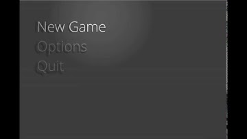 sfml working menu with light effects