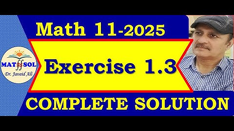Exercise 1.3 Complete Solutions | Complex Numbers Class 11 | Punjab Board & FBISE | Math New Book
