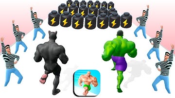 MUSCLE RUSH 💪🏻Updated Game IOS Android All Levels Gameplay Level 171-172