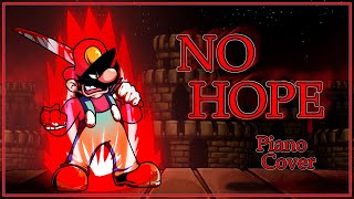 FNF Mario's Madness| No Hope, Piano Cover