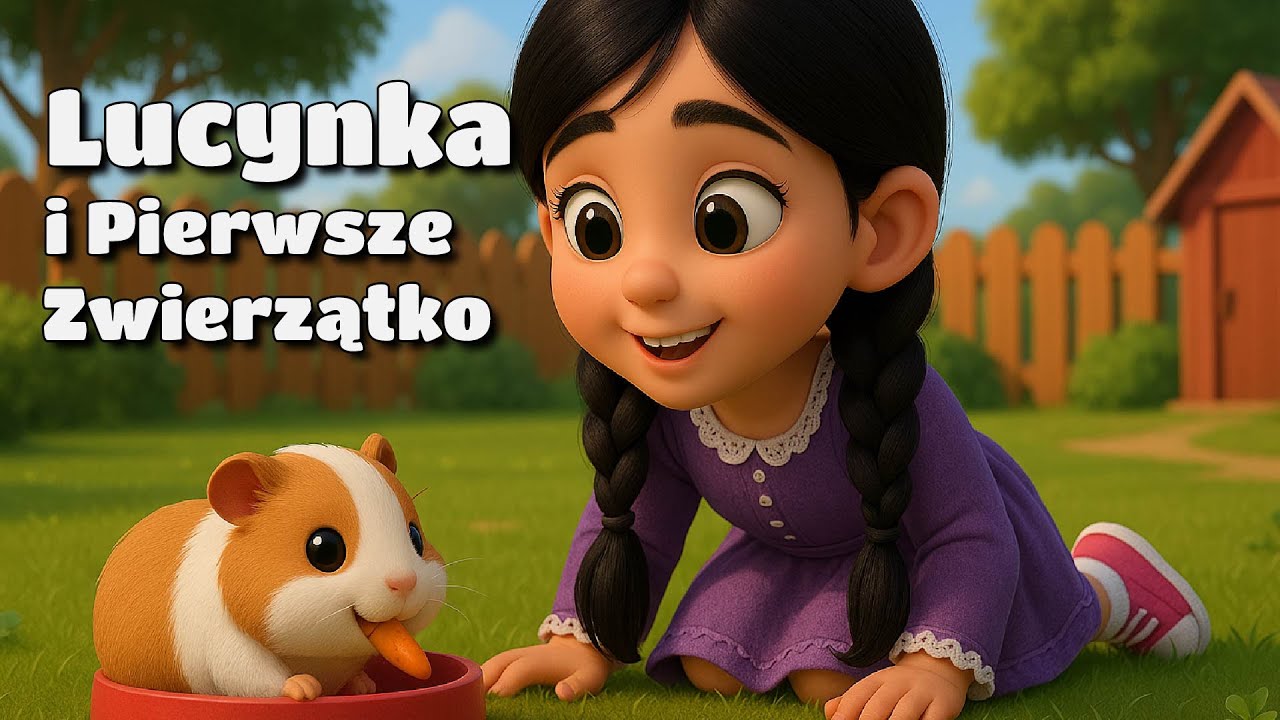 ❤️🐹 Lucynka i Pierwsze Zwierzątko - Audiobook - Bajkolandia 🐹❤️