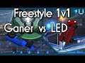 World record flip resetter vs world record air dribbler  ganer  led freestyle 1v1