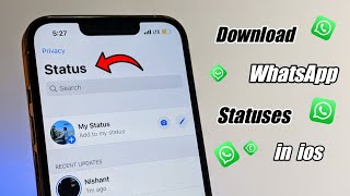 How to download WhatsApp Status in iPhone || Save WhatsApp status in ios screenshot 4