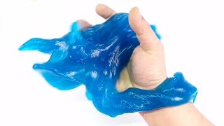 Making No Glue Slime l Jiggly Monster Slime l Satisfying Slime Video