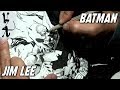 Jim Lee inking Batman