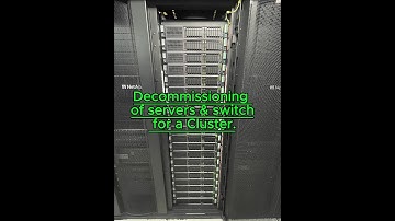 Decommissioning Servers & Switches in a Cluster | Data Center Best Practices | InfraTech Explorer