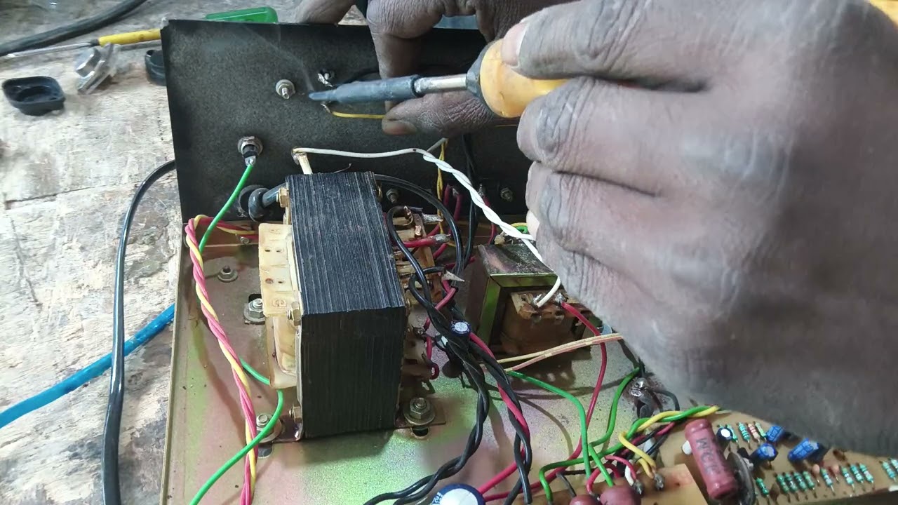 //60 watt amplifier repairing//