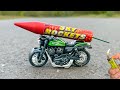 EXPERIMENTS : Motorcycle Powered Turbo Engine