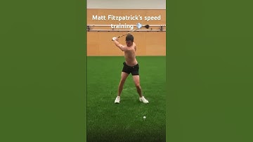 Matt Fitzpatrick’s speed training 💨 ⛳️ #golf #golfer #shorts #shortsfeed #golfswing #golflife #fast