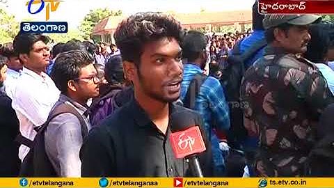 Protest against CBIT fee hike continues | Hyderabad